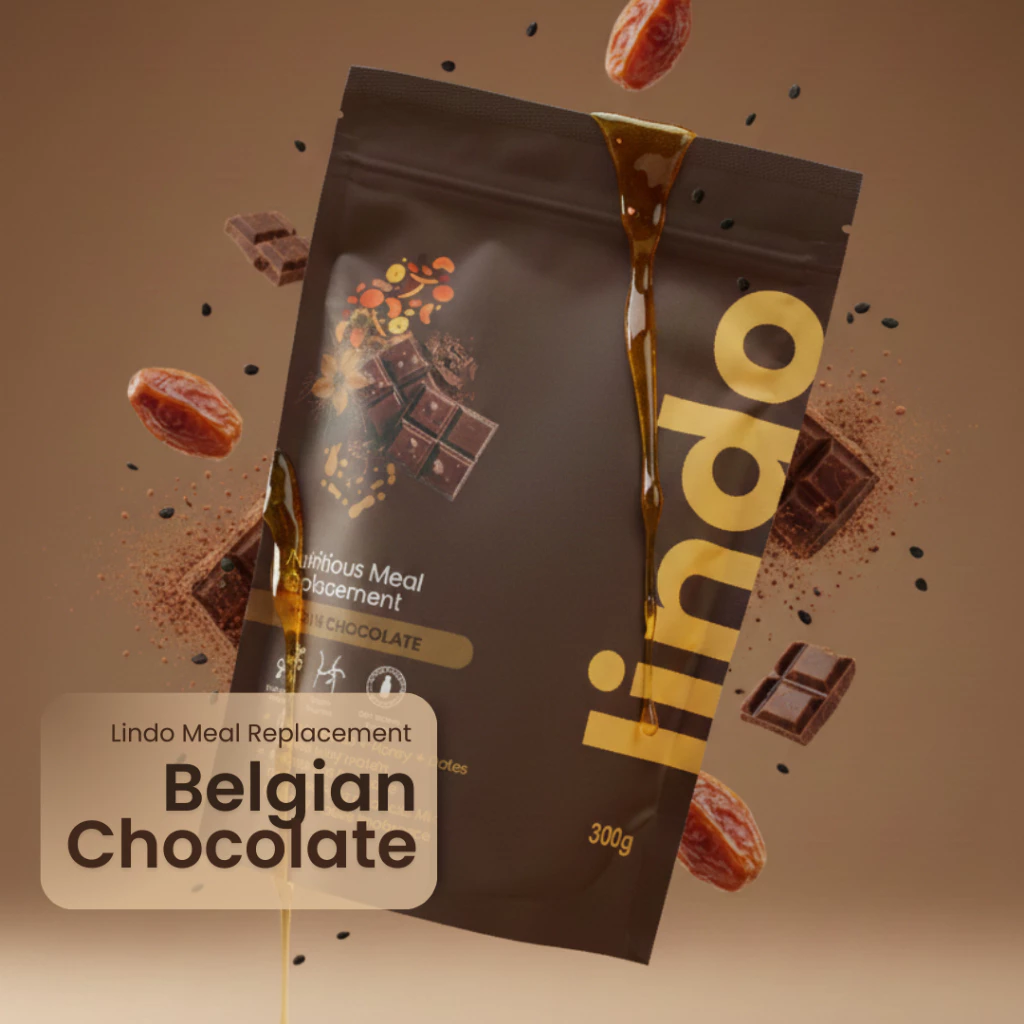 Lindo Meal Replacement Belgian Chocolate pack