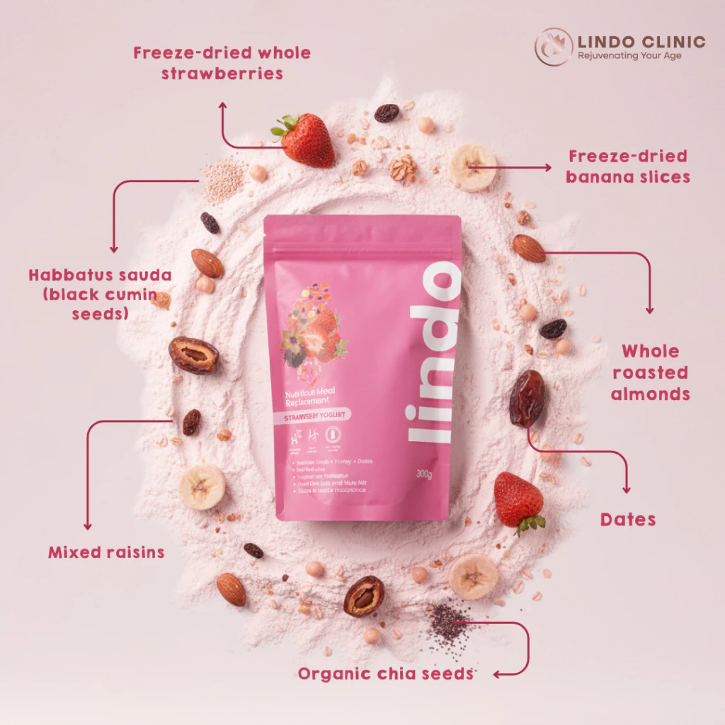 Ingredient detail visual for Strawberry Yogurt