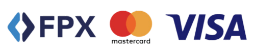 FPX, Mastercard and Visa accepted